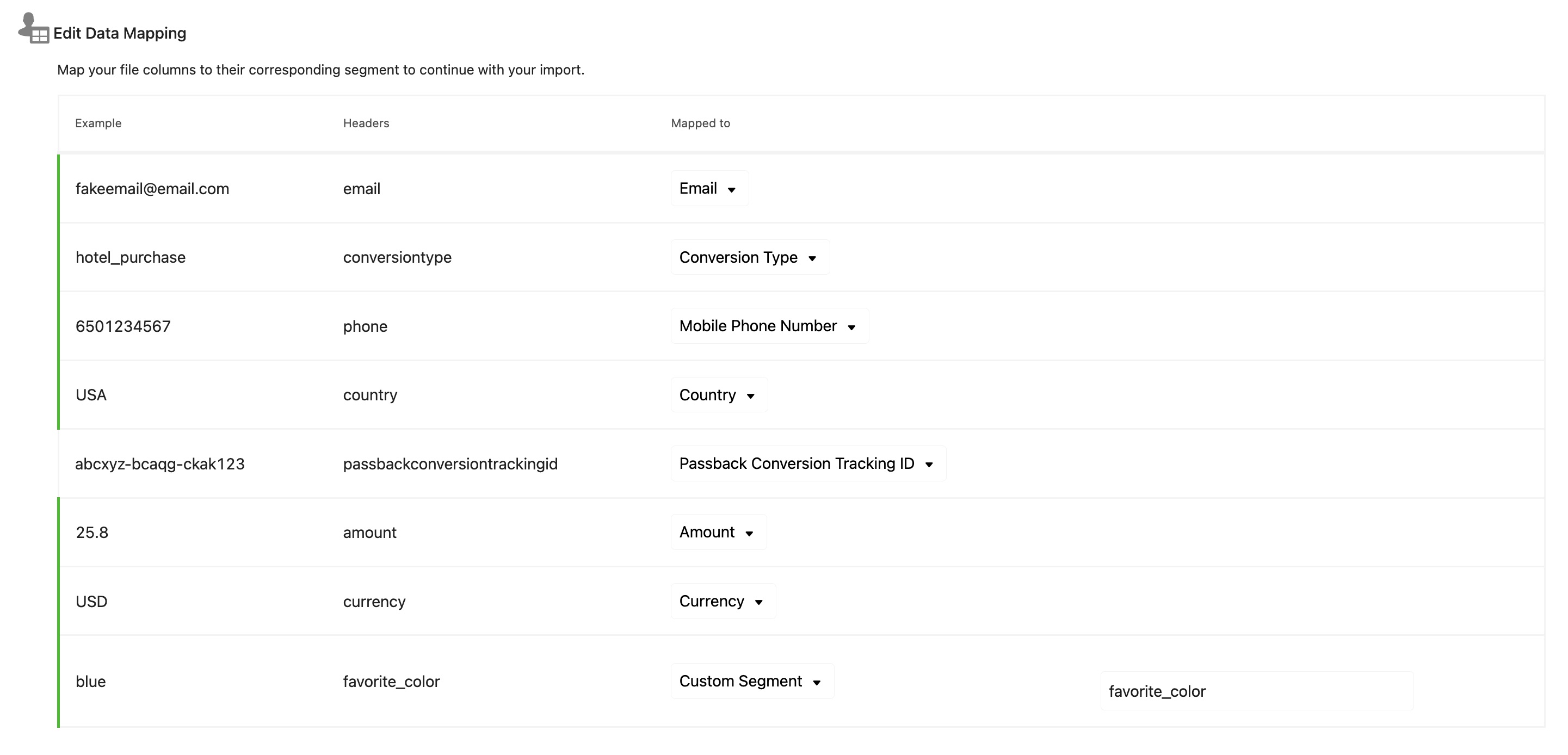 Event Import Manually