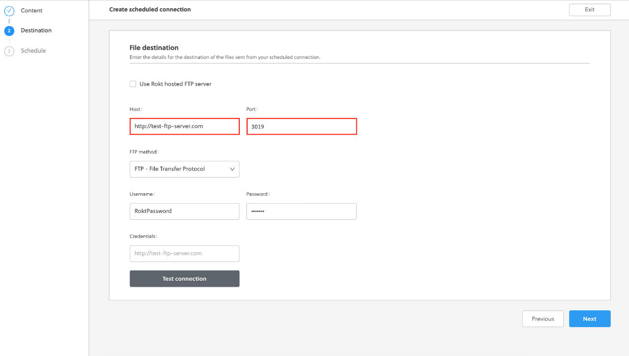 Referral Export Via Client SFTP