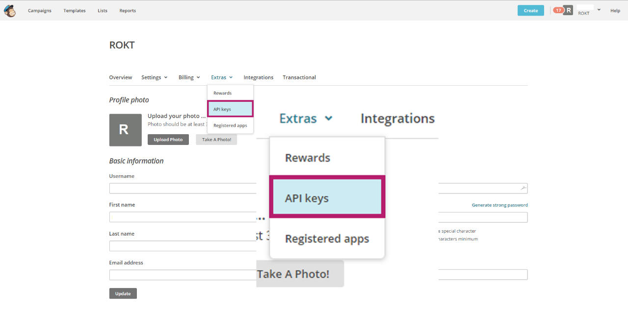 Referral Export via Mailchimp