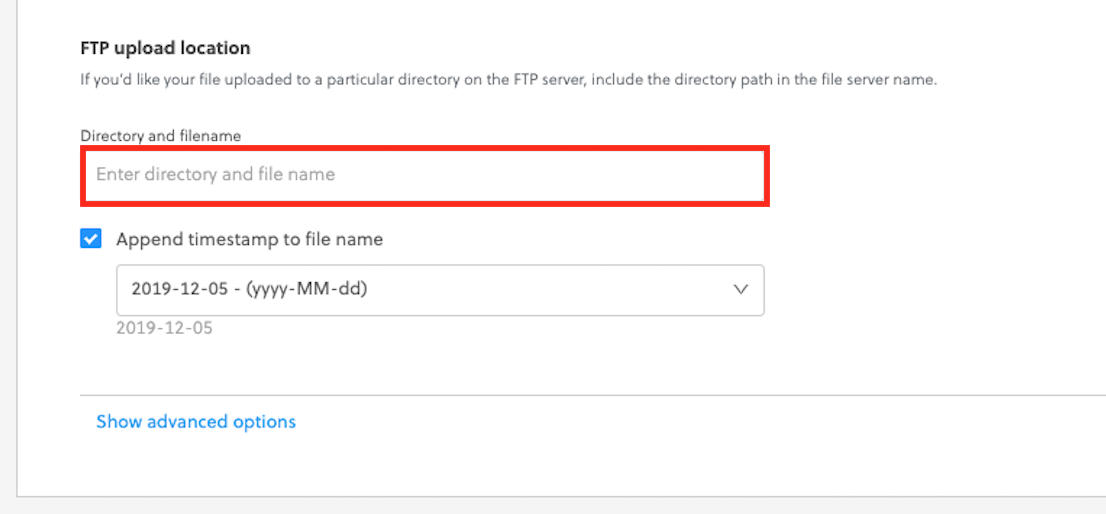 Referral Export Via Client SFTP